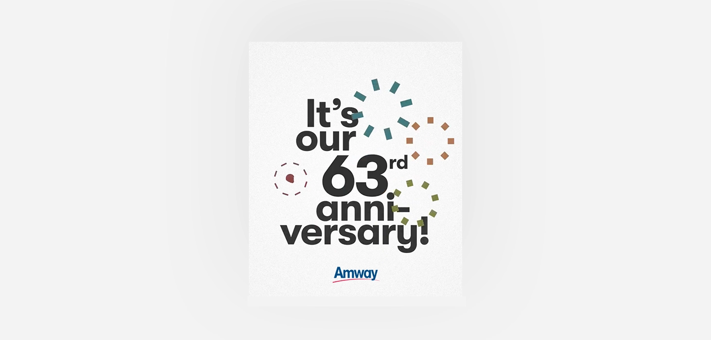 ¡Amway celebra 63 años de historia!